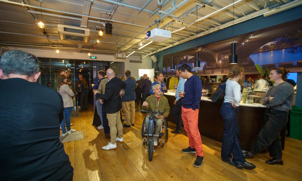 Guests at the CineMe launch, BFI Southbank