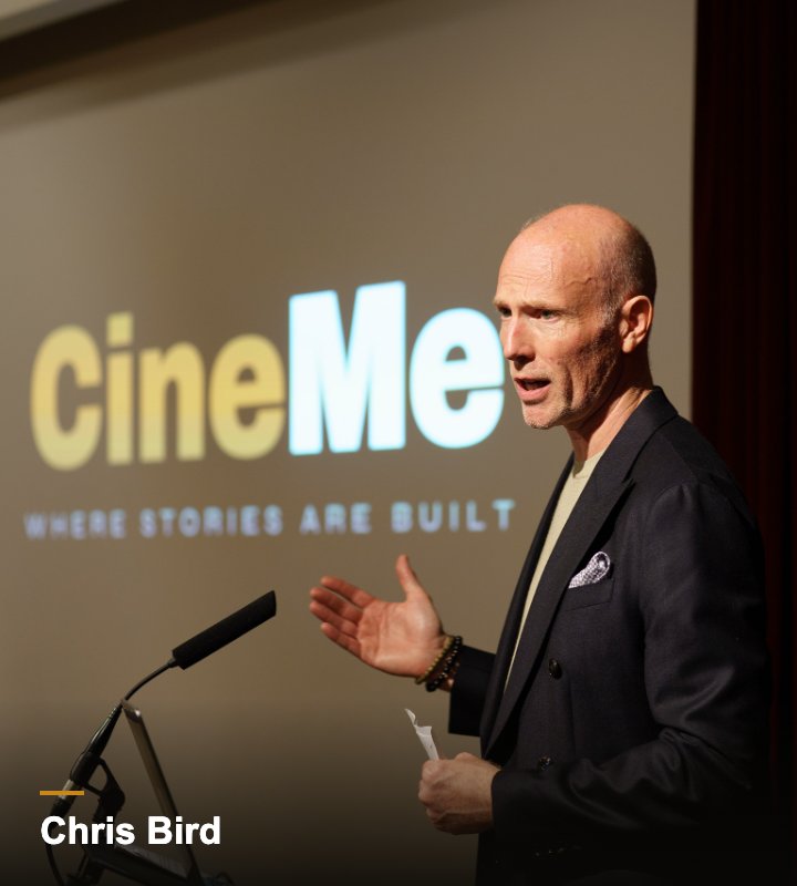 Chris Bird, CineMe founder